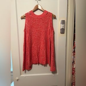 New York & Company Cold Shoulder Sweater